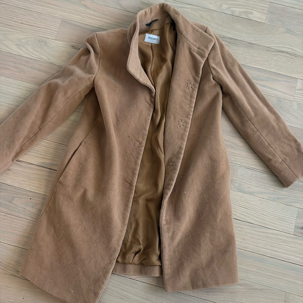 Cinzia Rocca Camel Jacket Size Smalll